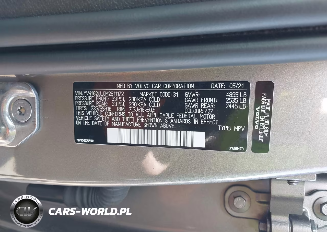 2021 Volvo Xc40 T5 Inscription VIN:YV4162UL0M2611172 - 9