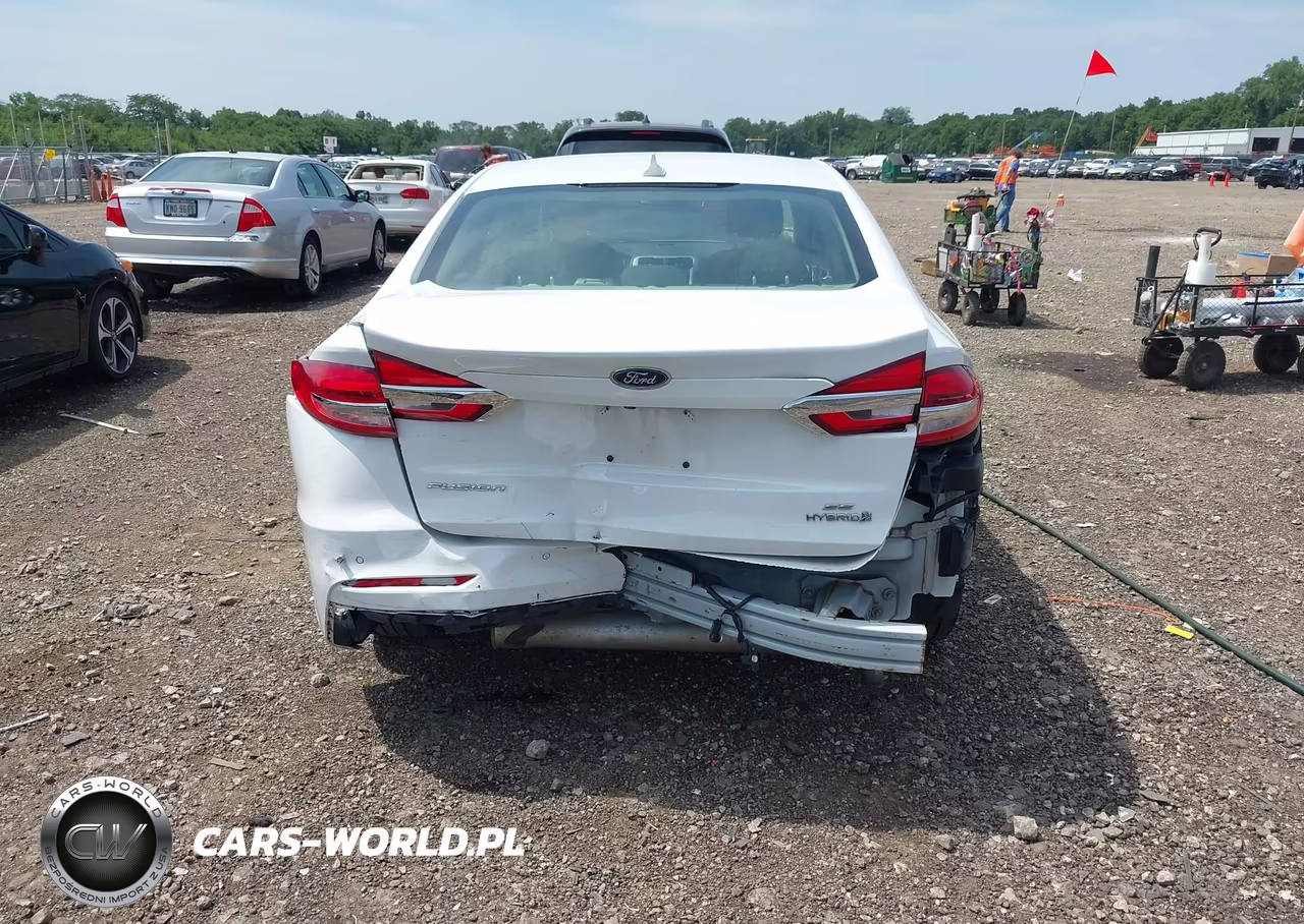 2019 Ford Fusion Hybrid Se VIN:3FA6P0LU4KR124446 - 17