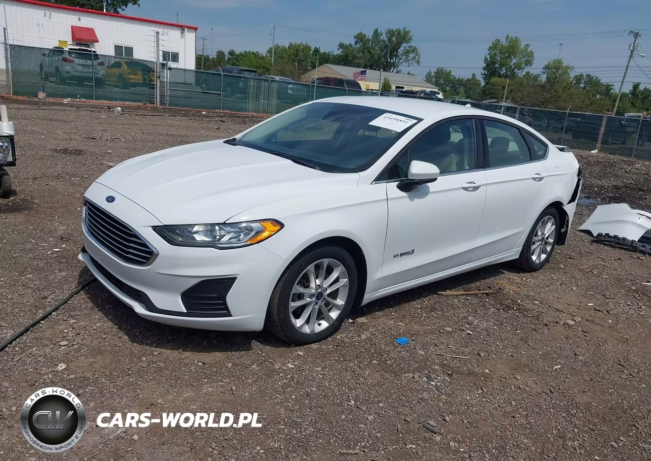 2019 Ford Fusion Hybrid Se VIN:3FA6P0LU4KR124446 - 2