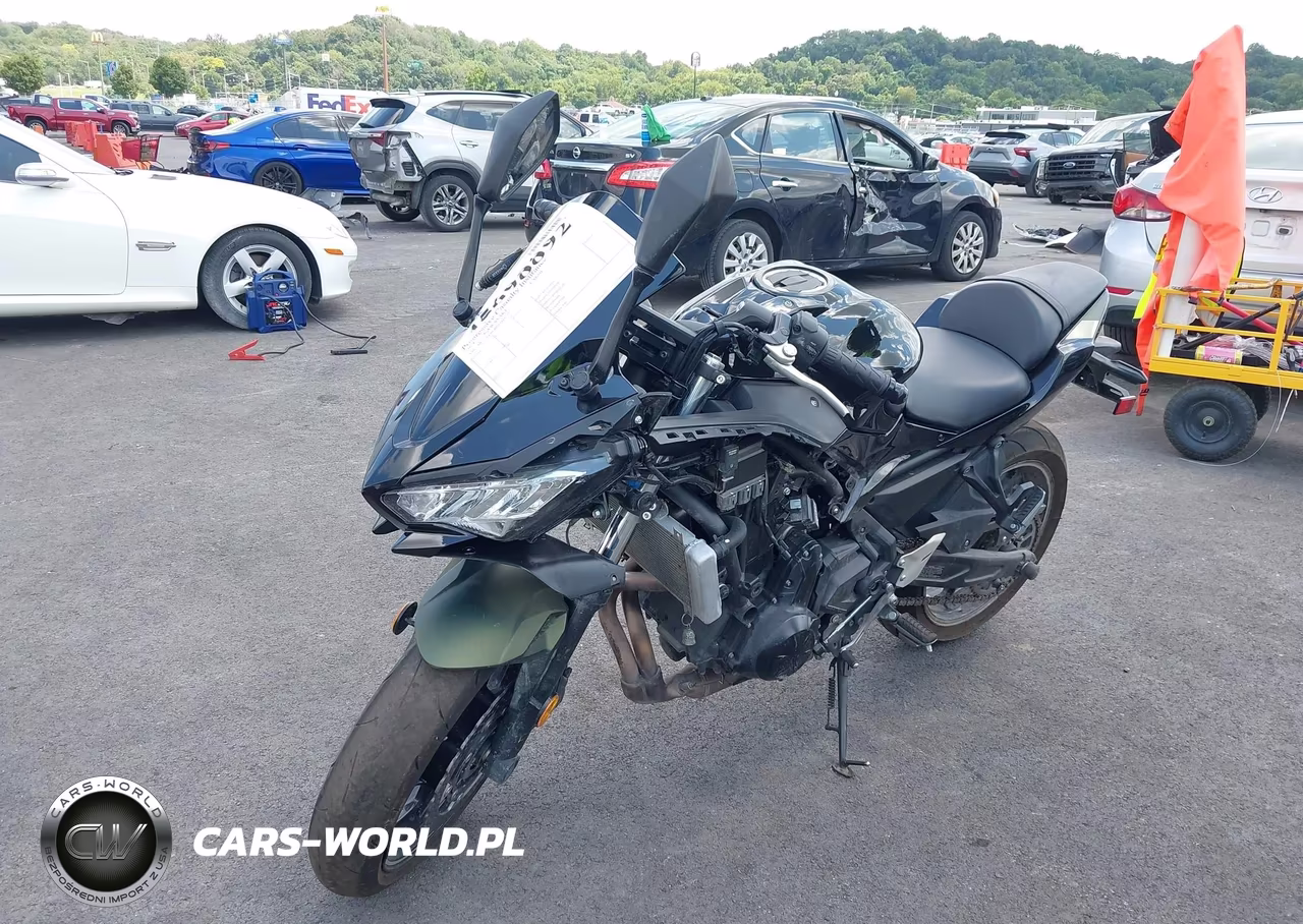 2024 Kawasaki Ex650 P VIN:ML5EXEP14RDAD3272 - 2