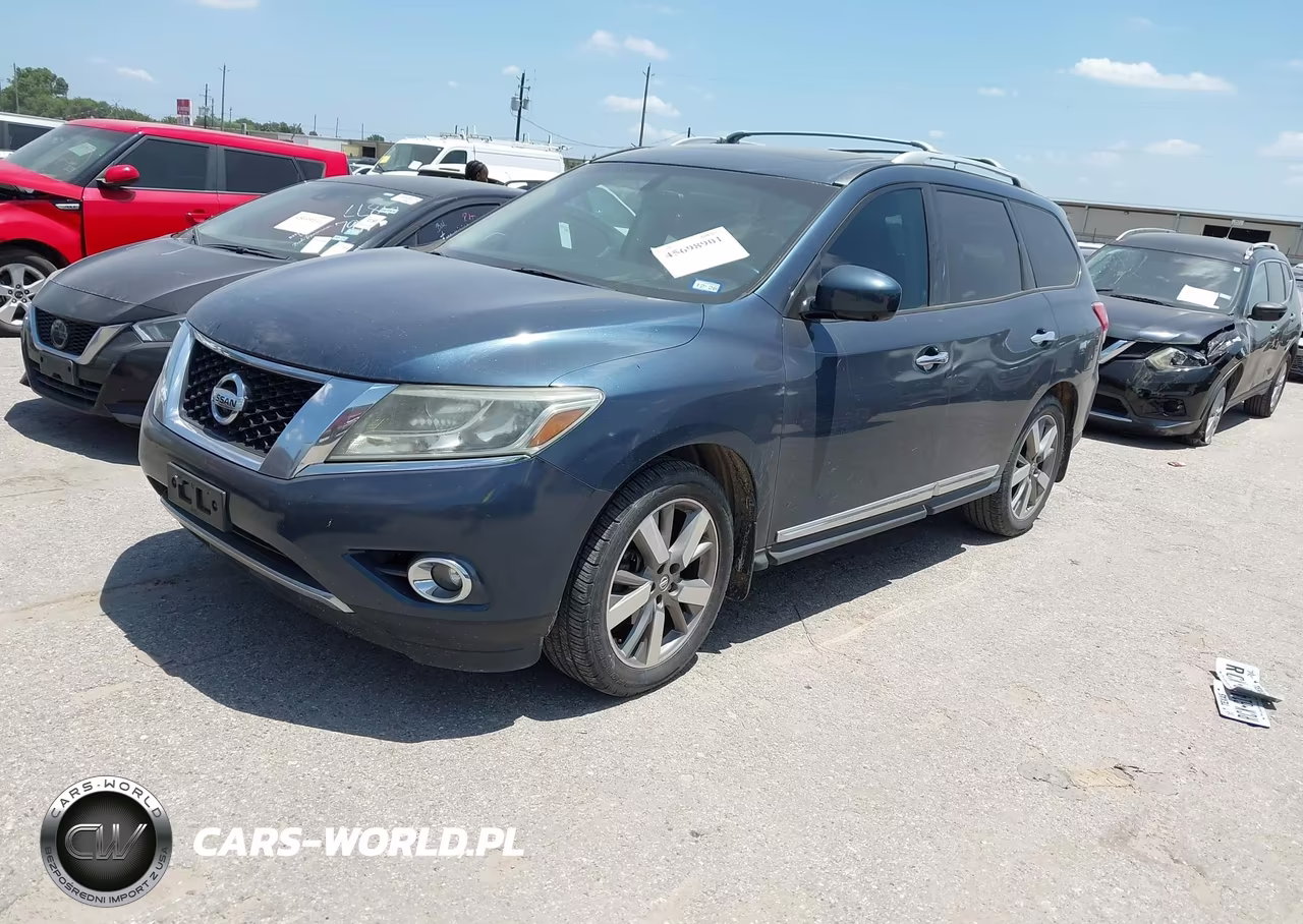 2014 Nissan Pathfinder Platinum VIN:5N1AR2MN9EC636588 - 2