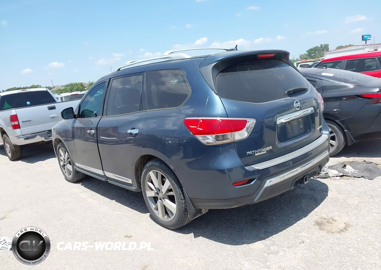 2014 Nissan Pathfinder Platinum VIN:5N1AR2MN9EC636588 - 3
