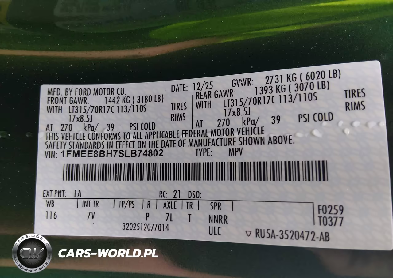 2025 Ford Bronco Outer Banks VIN:1FMEE8BH7SLB74802 - 9