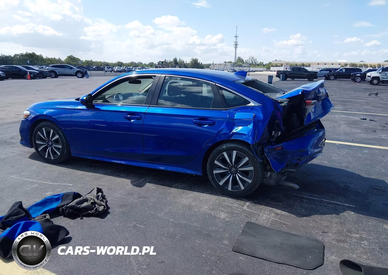 2023 Honda Civic Ex-Ex W-O Bsi VIN:2HGFE1F71PH304175 - 3