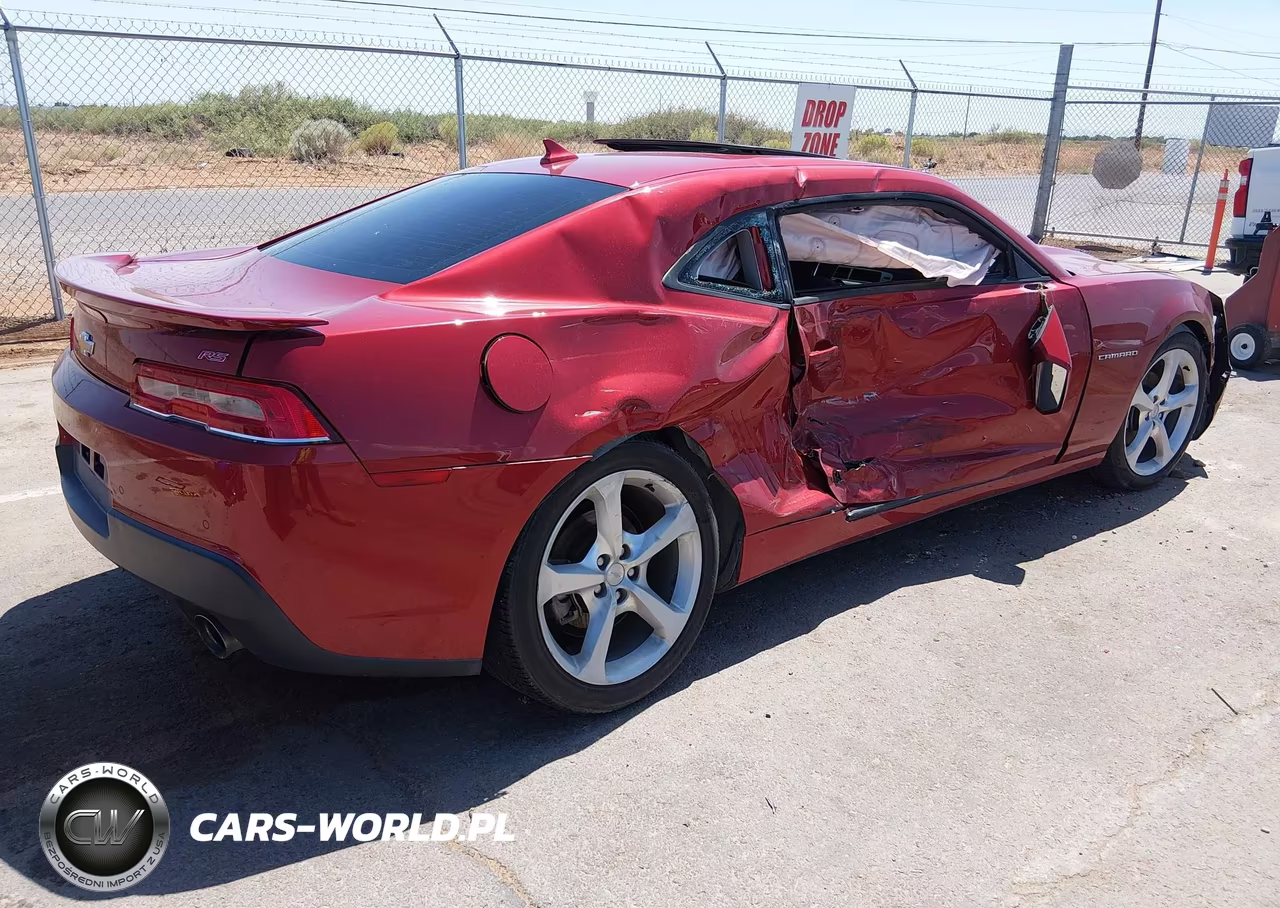 2015 Chevrolet Camaro 1Lt VIN:2G1FD1E33F9181089 - 4