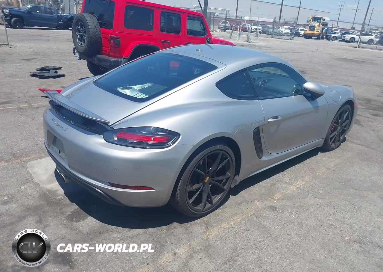 2018 Porsche 718 Cayman S VIN:WP0AB2A87JK279080 - 4