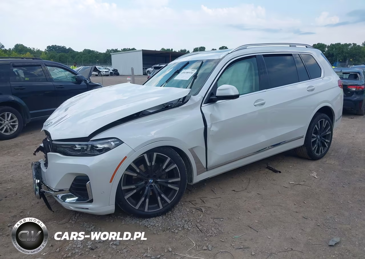 2021 BMW X7 xDrive40I VIN:5UXCW2C09M9E40756 - 2