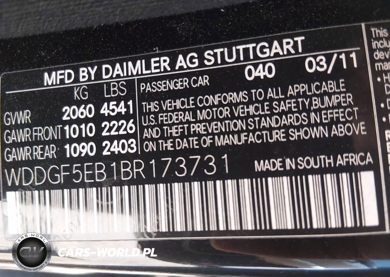 2011 Mercedes-Benz C 300 Sport VIN:WDDGF5EB1BR173731 - 9