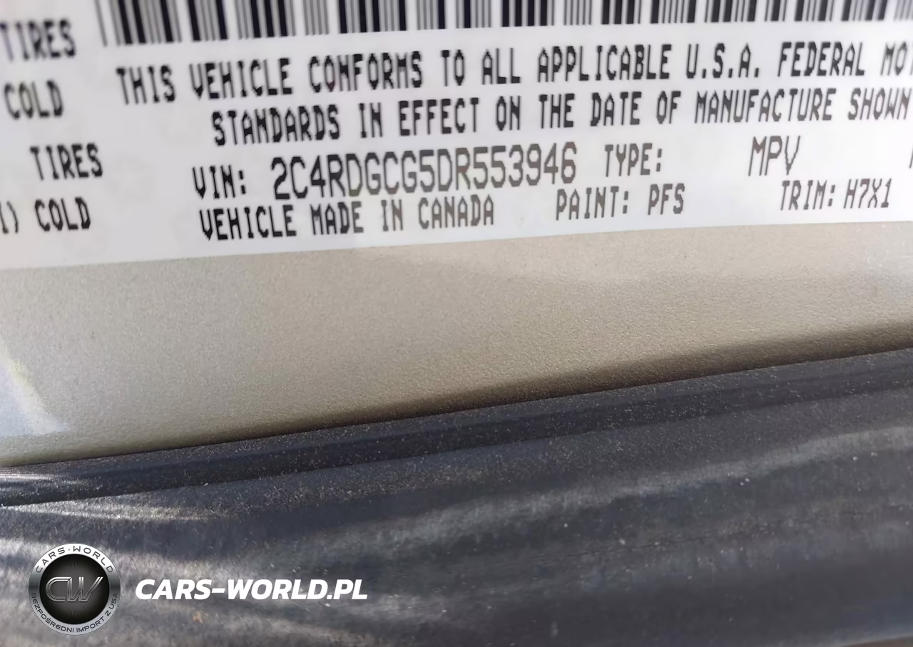 2013 Dodge Grand Caravan Sxt VIN:2C4RDGCG5DR553946 - 9