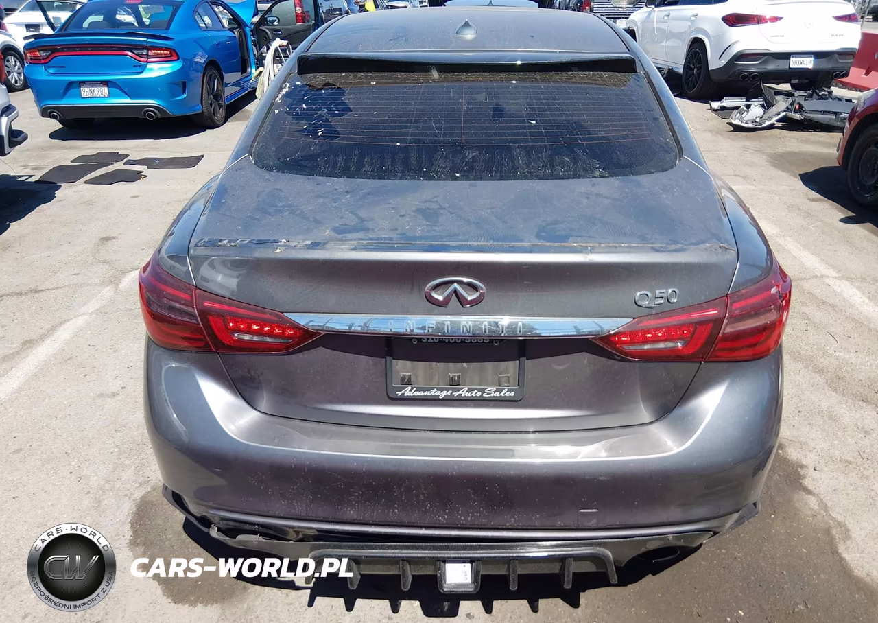 2018 Infiniti Q50 3.0T Luxe VIN:JN1EV7APXJM591463 - 16