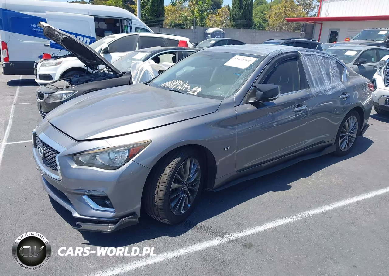 2018 Infiniti Q50 3.0T Luxe VIN:JN1EV7APXJM591463 - 2