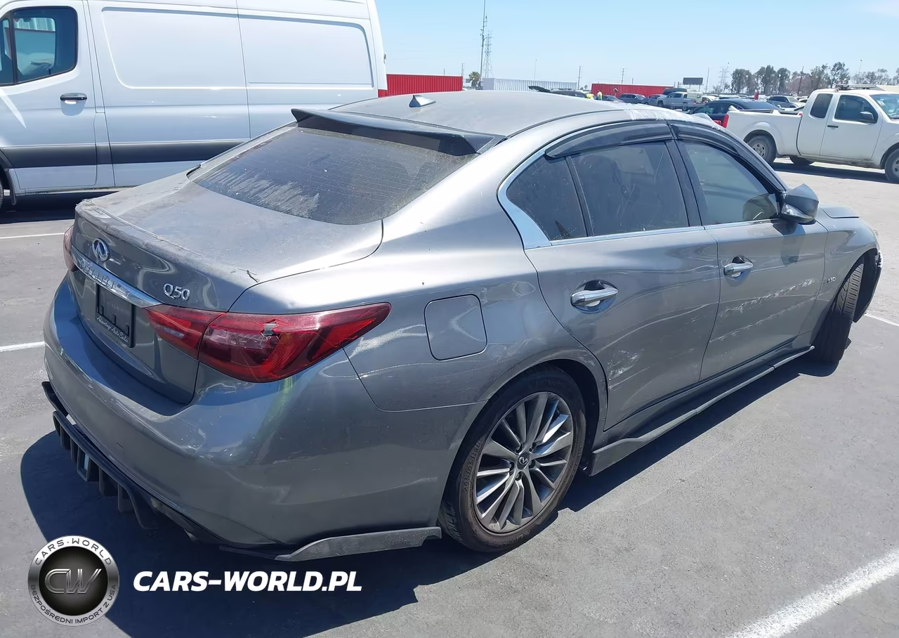 2018 Infiniti Q50 3.0T Luxe VIN:JN1EV7APXJM591463 - 4