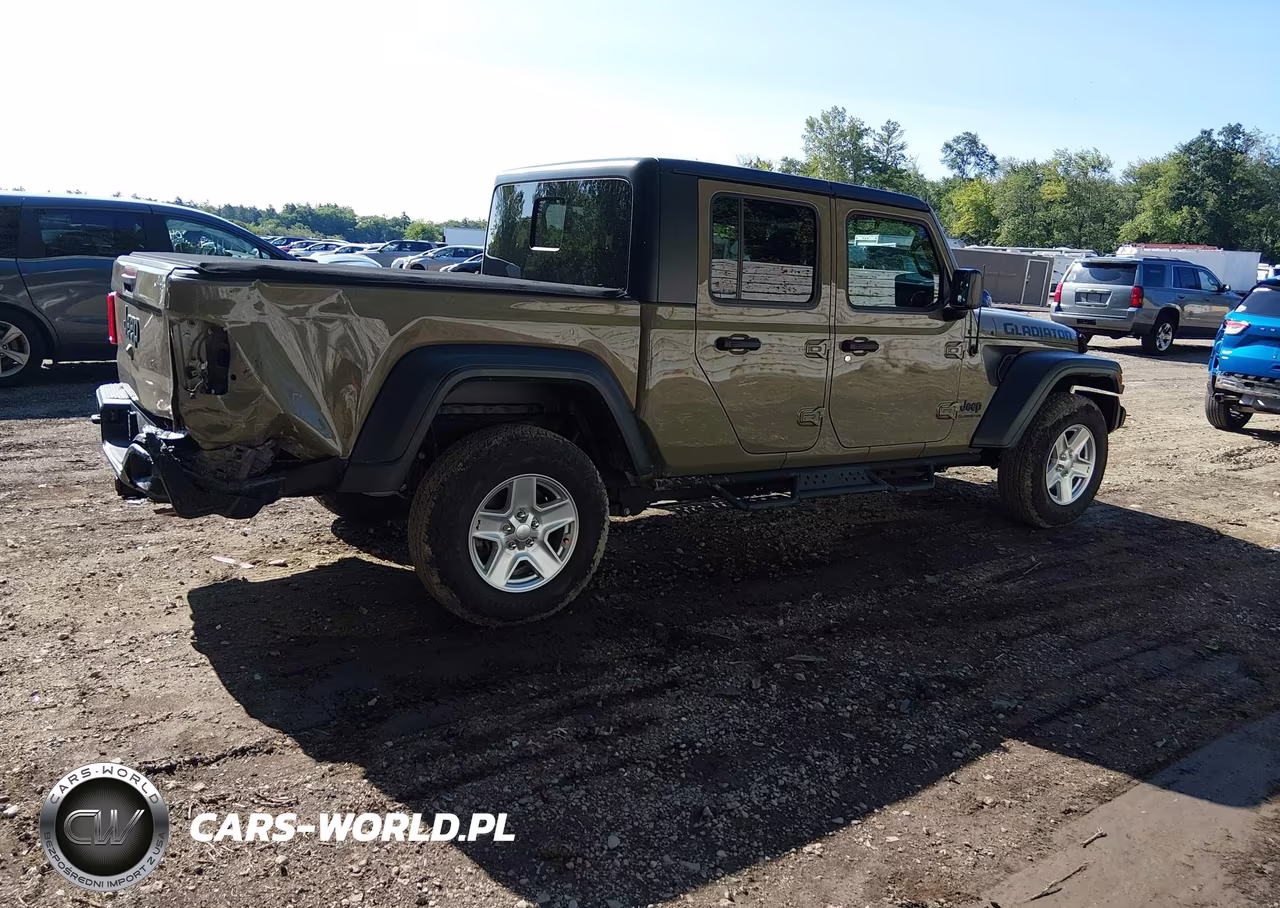 2020 Jeep Gladiator Sport S 4X4 VIN:1C6HJTAG1LL167913 - 4