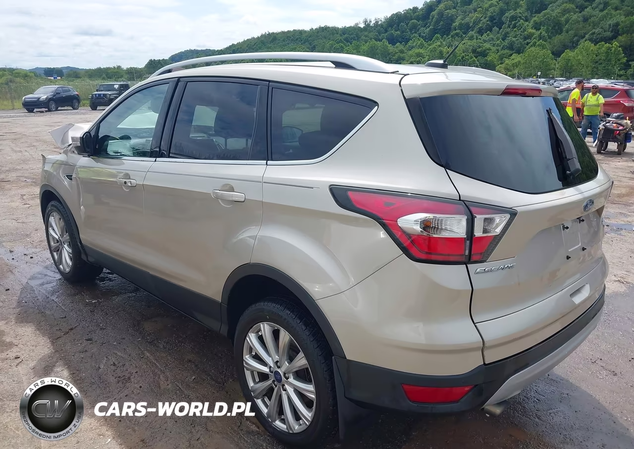 2017 Ford Escape Titanium VIN:1FMCU9J90HUB13756 - 3
