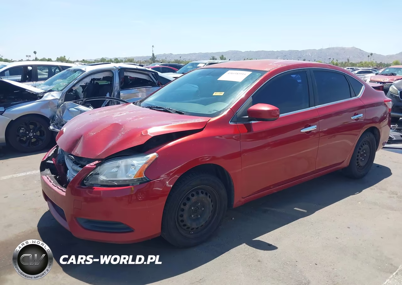 2014 Nissan Sentra S VIN:3N1AB7AP6EY248367 - 2