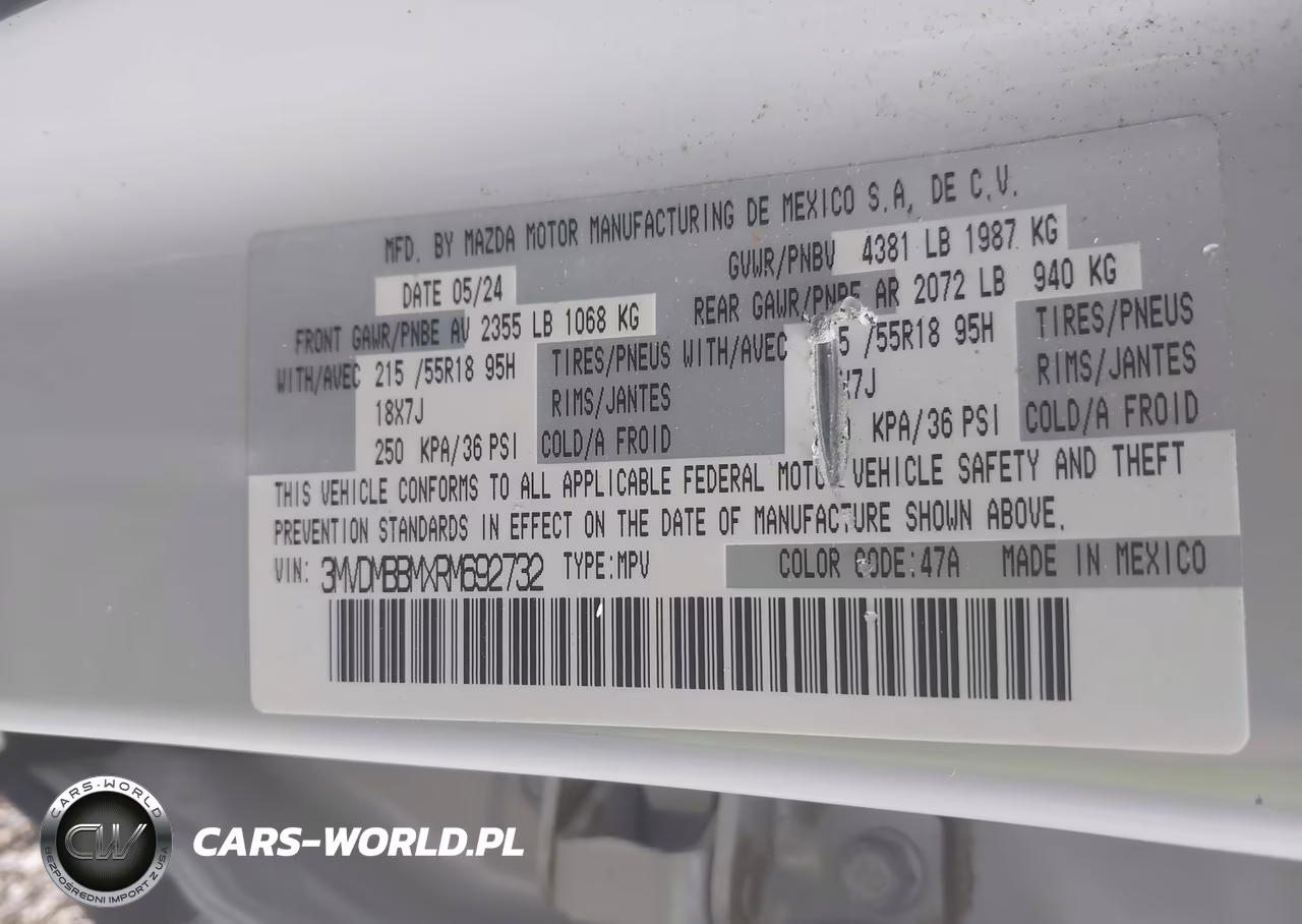 2024 Mazda Cx-30 2.5 S Select Sport VIN:3MVDMBBMXRM692732 - 9