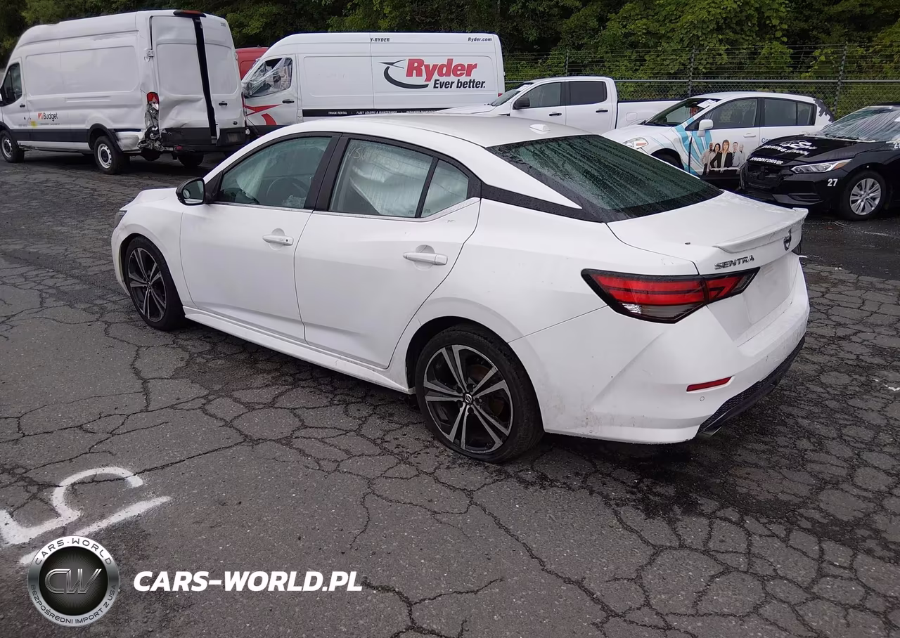 2020 Nissan Sentra Sr Xtronic Cvt VIN:3N1AB8DV4LY241091 - 3