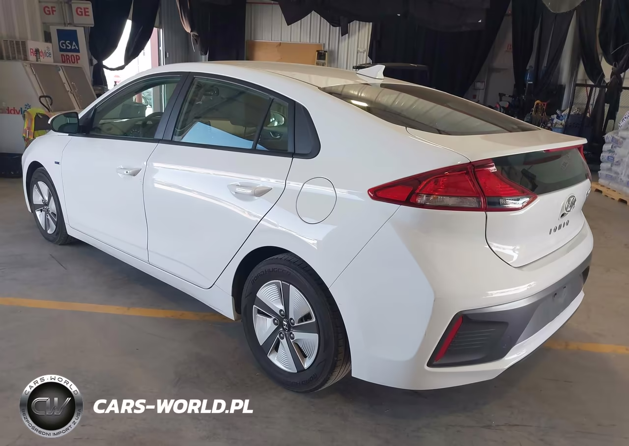 2020 Hyundai Ioniq Hybrid Blue VIN:KMHC65LC2LU233501 - 3