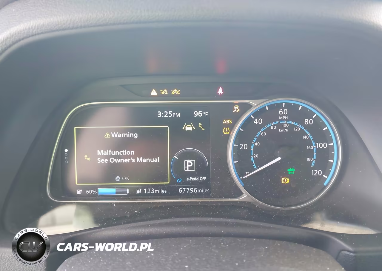 2020 Nissan Leaf Sv Plus 62 Kwh VIN:1N4BZ1CP5LC309971 - 7