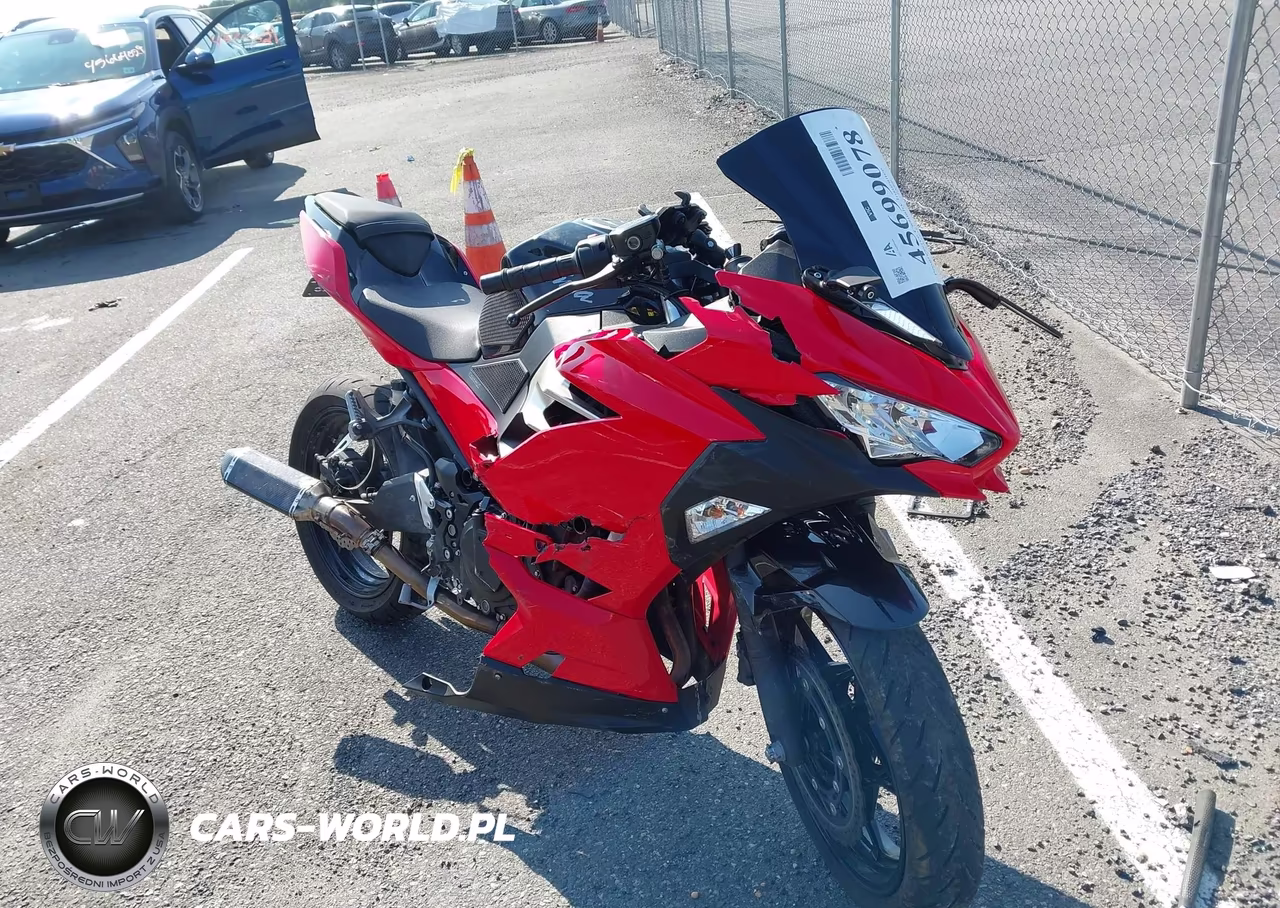 2019 Kawasaki Ex400 VIN:JKAEXKH19KDA31699 - 2