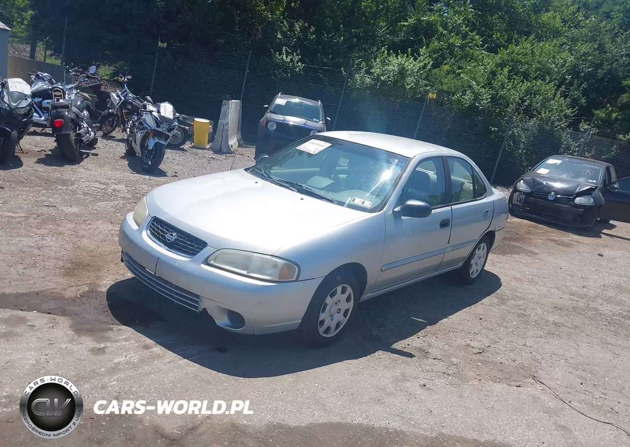 2002 Nissan Sentra Gxe VIN:3N1CB51D72L623033 - 2