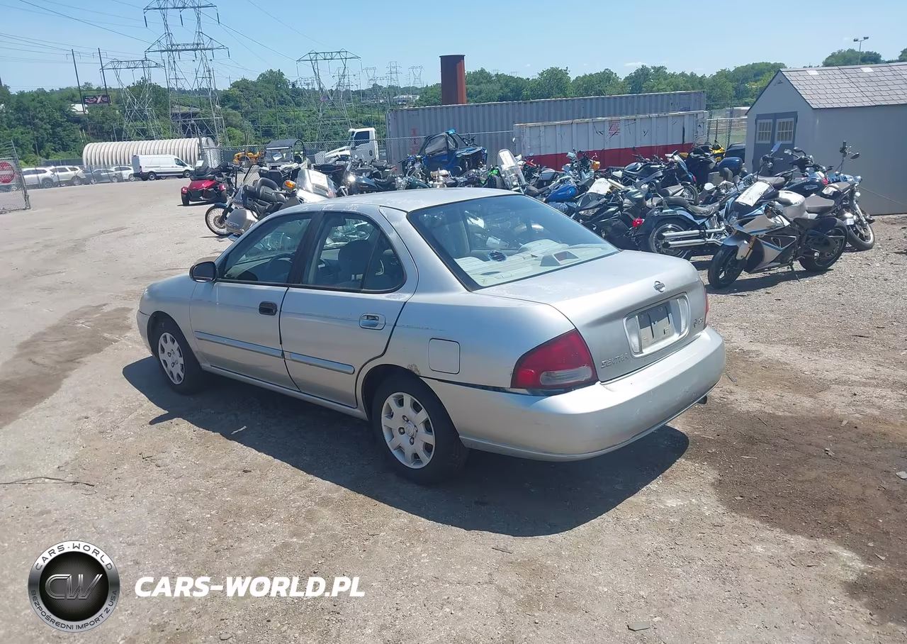 2002 Nissan Sentra Gxe VIN:3N1CB51D72L623033 - 3