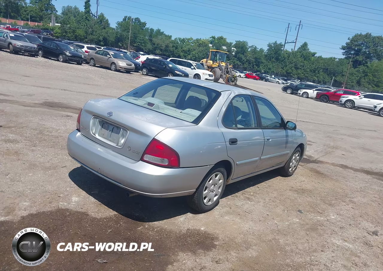 2002 Nissan Sentra Gxe VIN:3N1CB51D72L623033 - 4