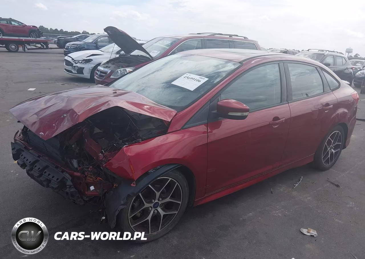 2015 Ford Focus Se VIN:1FADP3F23FL298791 - 2