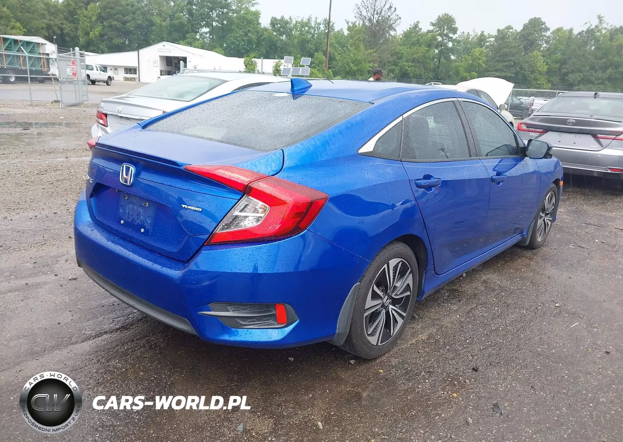 2018 Honda Civic Ex-L VIN:2HGFC1F70JH641689 - 4