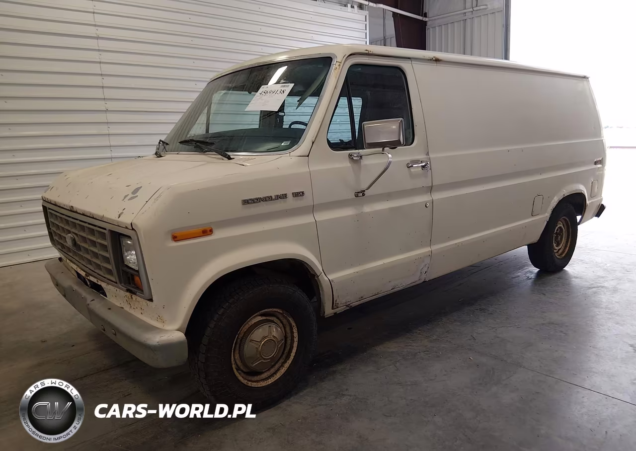 1986 Ford Econoline E150 Van VIN:1FTDE14H2GHA78008 - 2