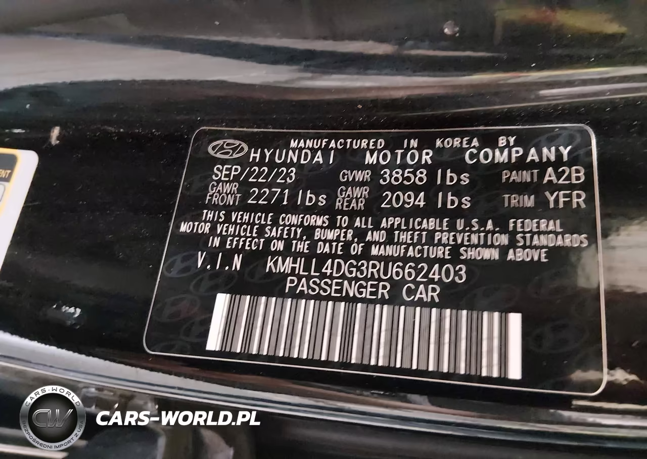 2024 Hyundai Elantra Se VIN:KMHLL4DG3RU662403 - 9