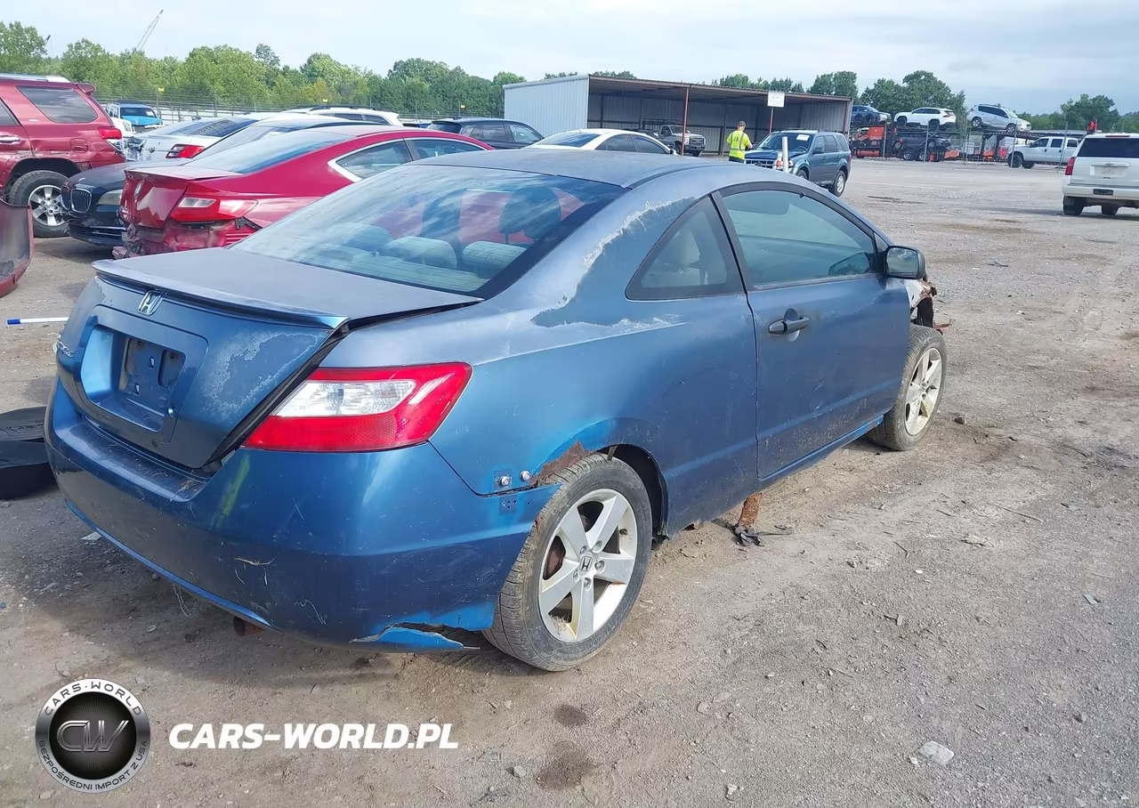 2008 Honda Civic Lx VIN:2HGFG12608H515117 - 4