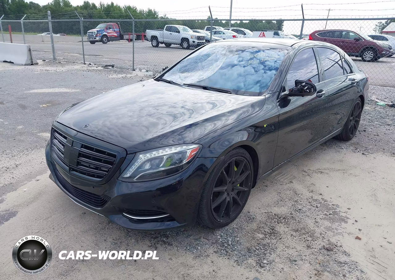 2016 Mercedes-Benz S 550 4Matic VIN:WDDUG8FB2GA210873 - 2
