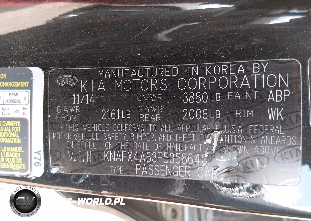 2015 Kia Forte Lx VIN:KNAFX4A63F5358640 - 9