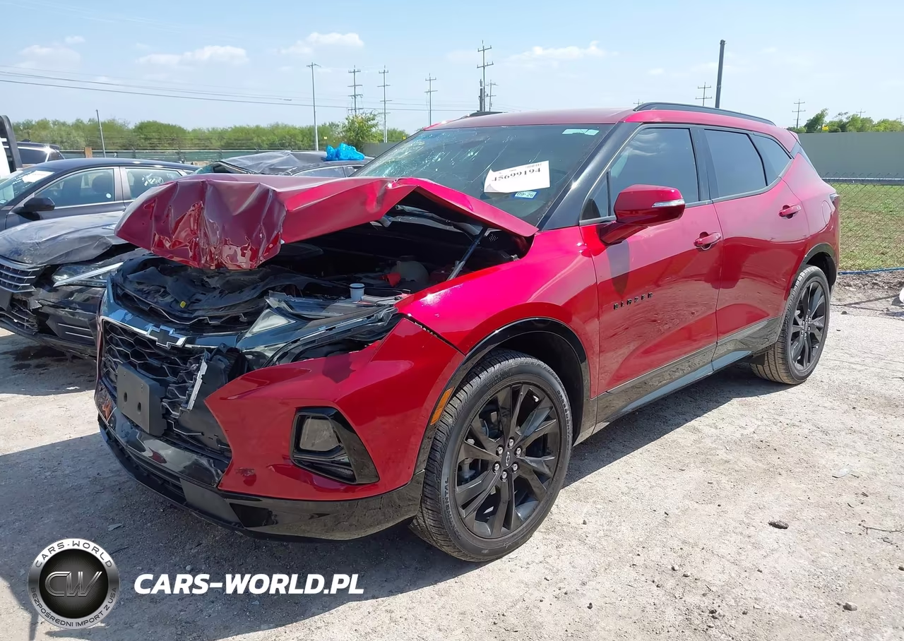 2021 Chevrolet Blazer Fwd Rs VIN:3GNKBERS5MS550661 - 2
