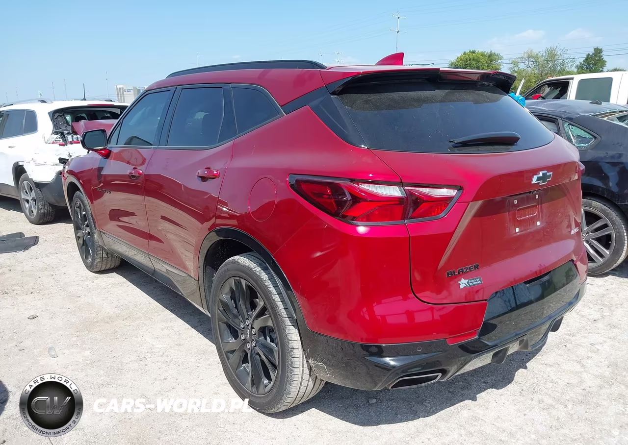2021 Chevrolet Blazer Fwd Rs VIN:3GNKBERS5MS550661 - 3