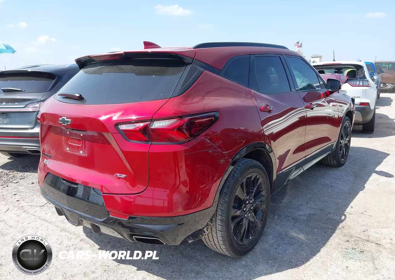 2021 Chevrolet Blazer Fwd Rs VIN:3GNKBERS5MS550661 - 4