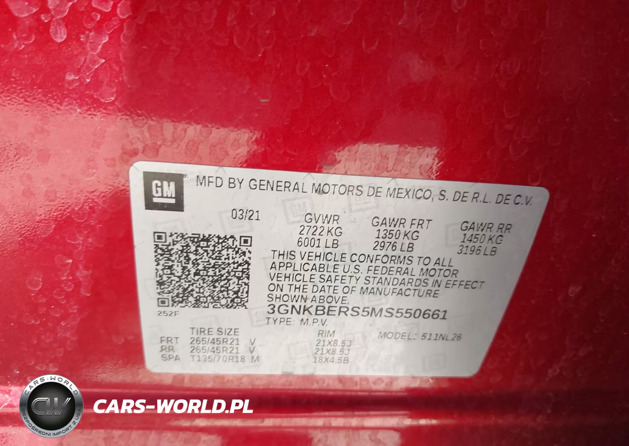 2021 Chevrolet Blazer Fwd Rs VIN:3GNKBERS5MS550661 - 9