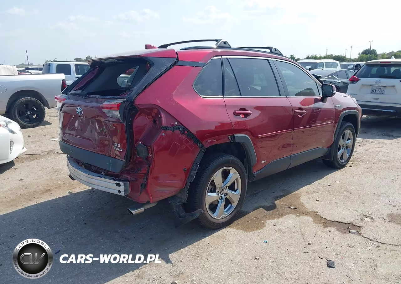 2021 Toyota Rav4 Hybrid Xle Premium VIN:2T3B6RFV2MW019777 - 4