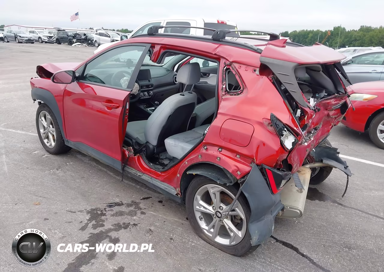 2022 Hyundai Kona Sel VIN:KM8K62AB7NU857642 - 3