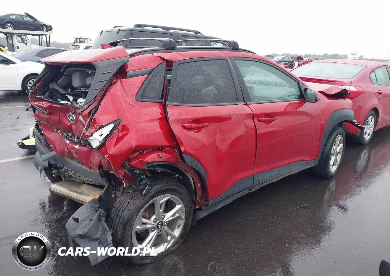 2022 Hyundai Kona Sel VIN:KM8K62AB7NU857642 - 4