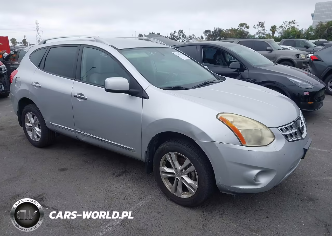 2013 Nissan Rogue Sv VIN:JN8AS5MV0DW604866 - 1