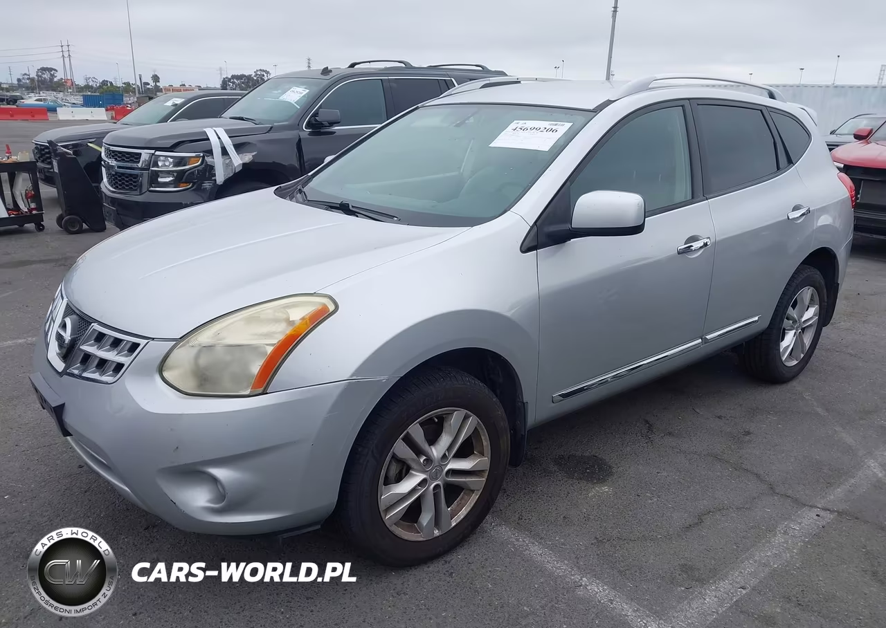 2013 Nissan Rogue Sv VIN:JN8AS5MV0DW604866 - 2