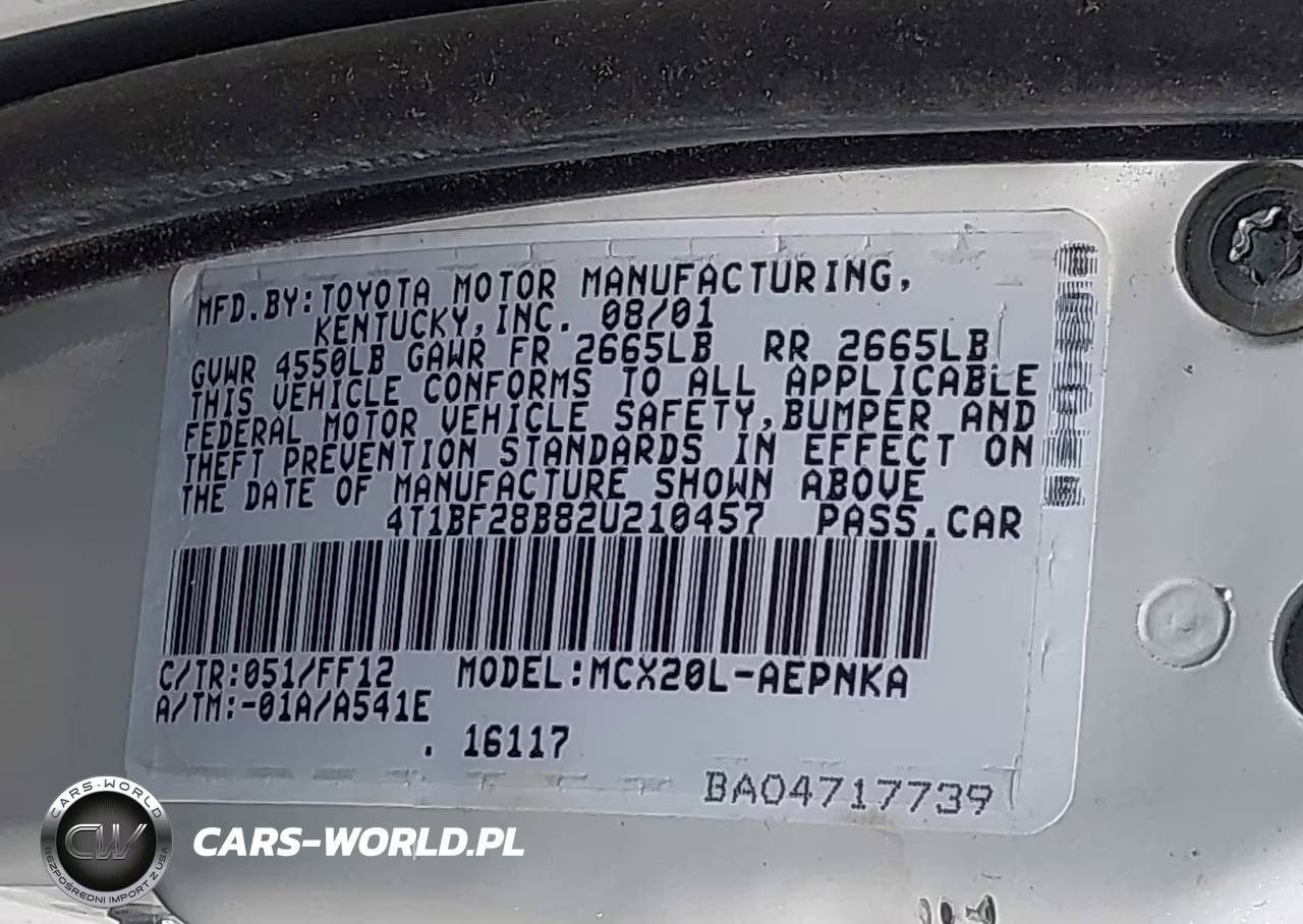 2002 Toyota Avalon Xl VIN:4T1BF28B82U210457 - 9