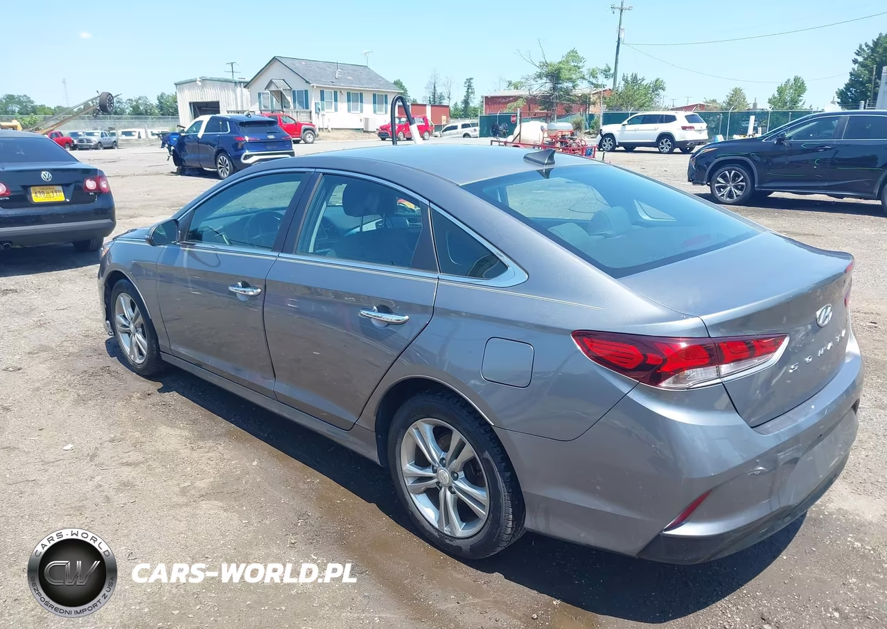 2018 Hyundai Sonata Sel VIN:5NPE34AF2JH628301 - 3