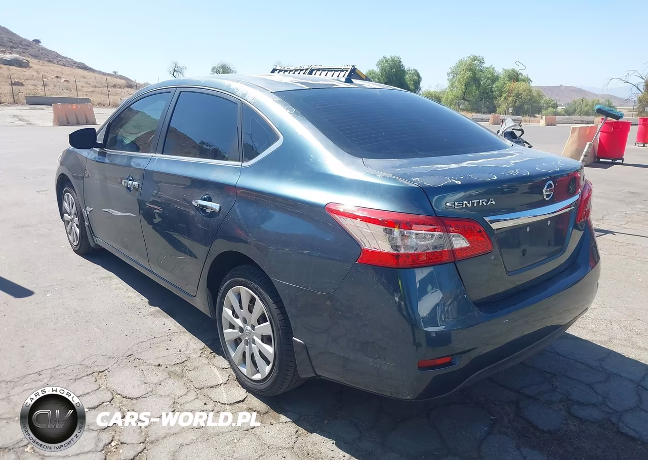 2015 Nissan Sentra Sv VIN:3N1AB7AP3FY333443 - 3