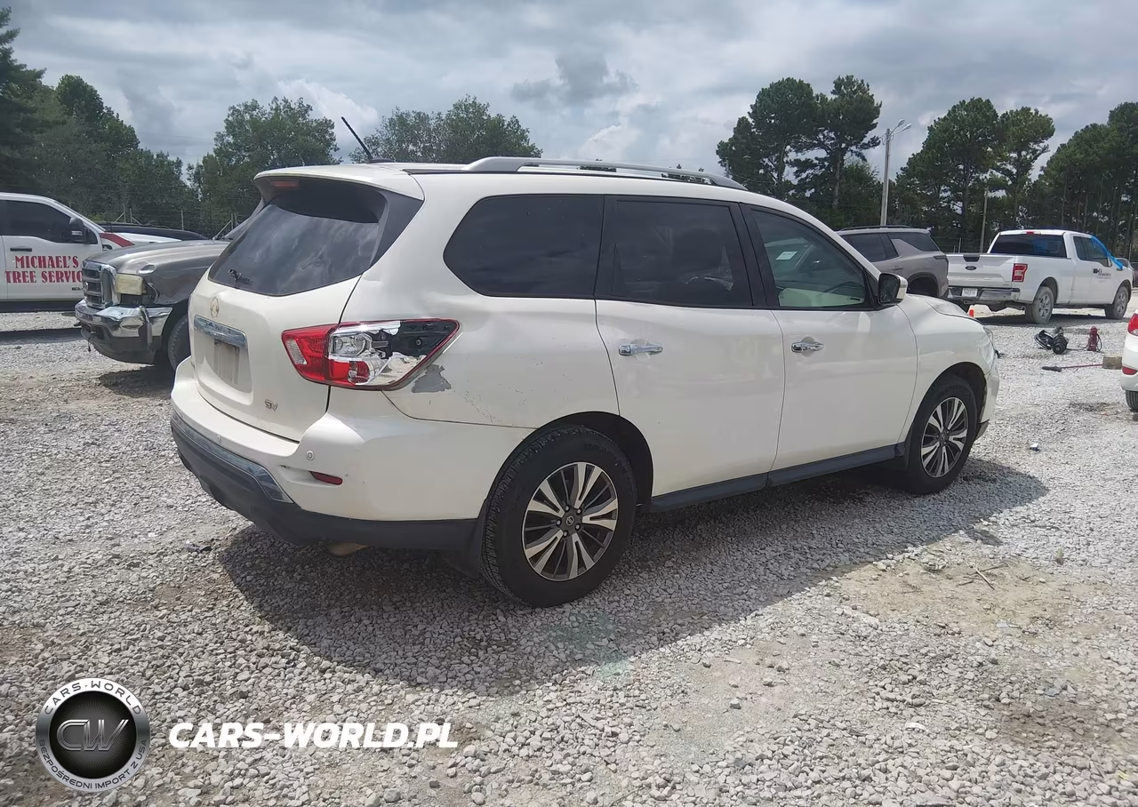 2017 Nissan Pathfinder Sv VIN:5N1DR2MN8HC620352 - 4