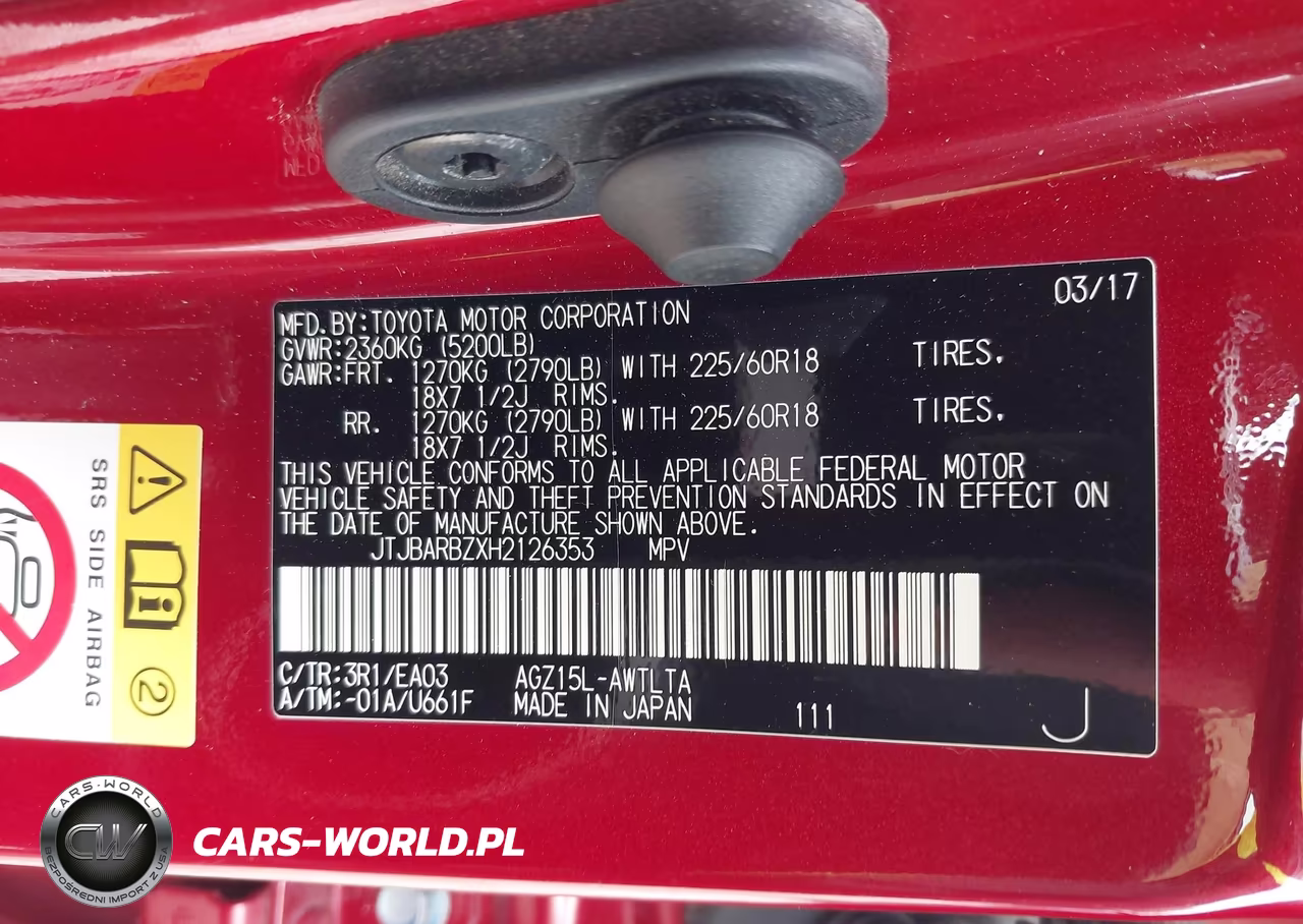 2017 Lexus Nx 200T VIN:JTJBARBZXH2126353 - 9