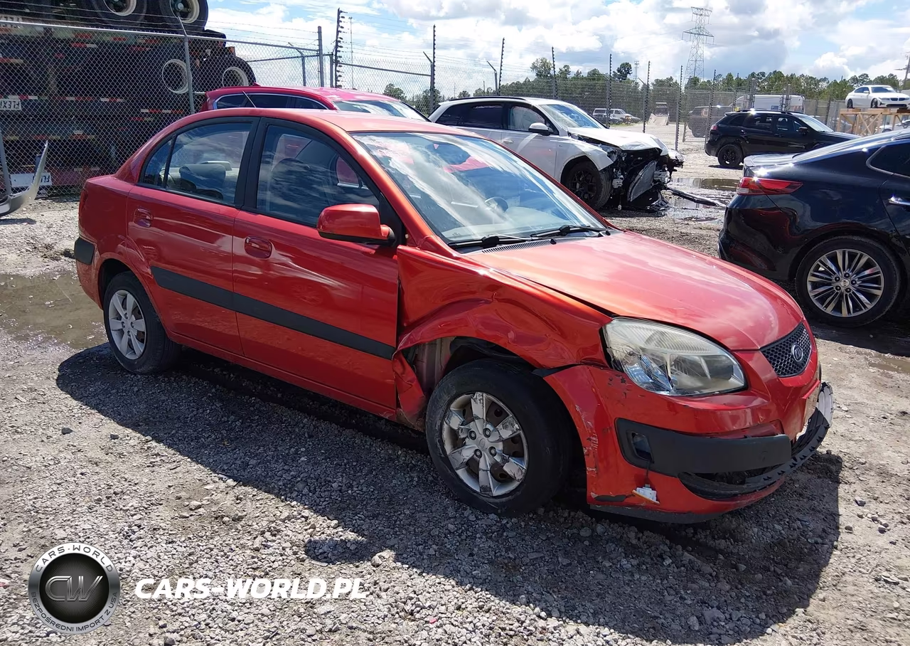 2009 Kia Rio Lx VIN:KNADE223796549241 - 1