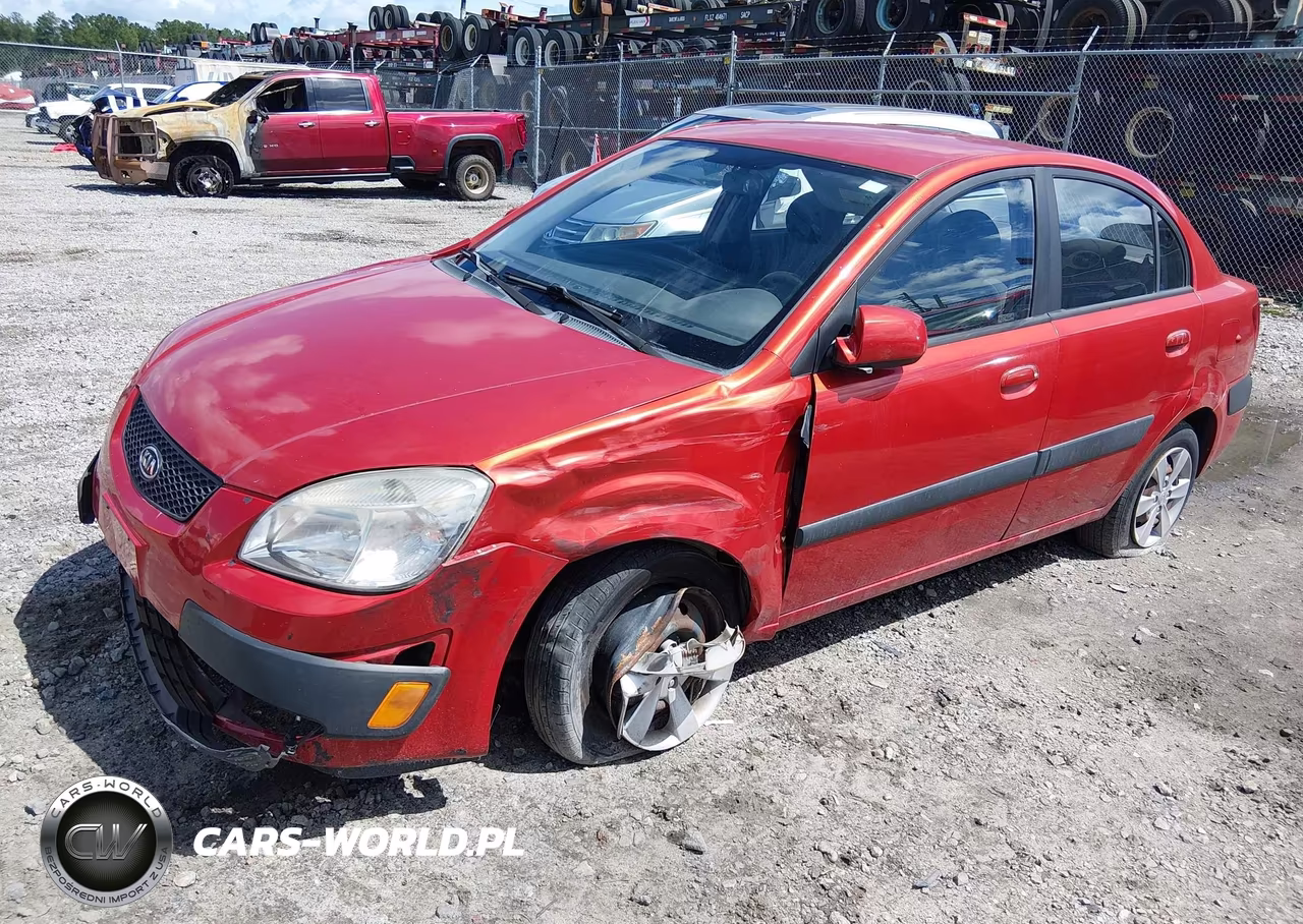 2009 Kia Rio Lx VIN:KNADE223796549241 - 2